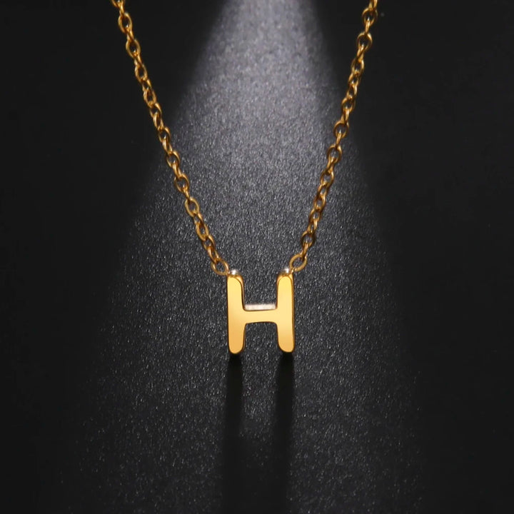 LuxeLetter™: Personalized Initial Pendant Necklace