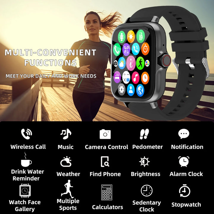 "HydraFit 1.83'' – Your All-in-One Smartwatch