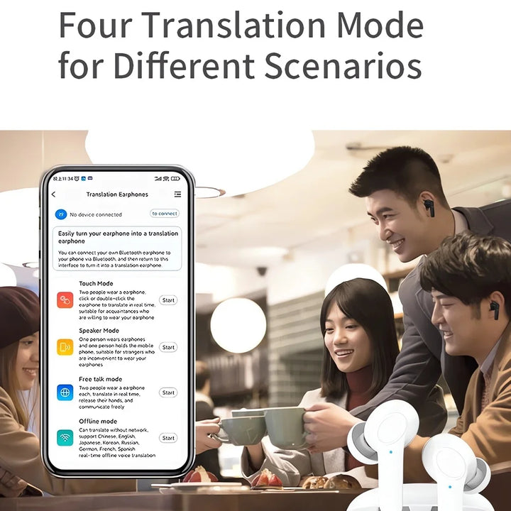 AI Translate Earbuds: 144 Languages, Real-Time, 98% Accurate