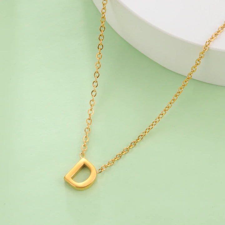 LuxeLetter™: Personalized Initial Pendant Necklace