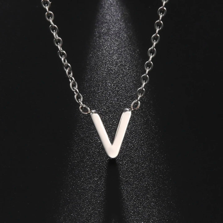 LuxeLetter™: Personalized Initial Pendant Necklace